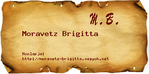Moravetz Brigitta névjegykártya